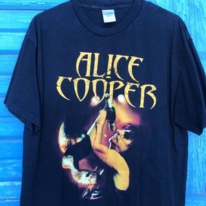Alice Cooper “Snake” Double Sided Shirt Size L.